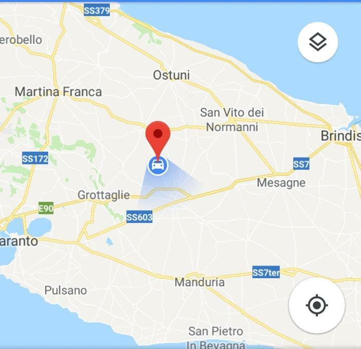 Masseria Cervellera Daire Ceglie Messapica Dış mekan fotoğraf